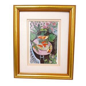 Framed Art 9x11 Goldfish by Henri Matisse Print REPRODUCTION of 1912 painting 